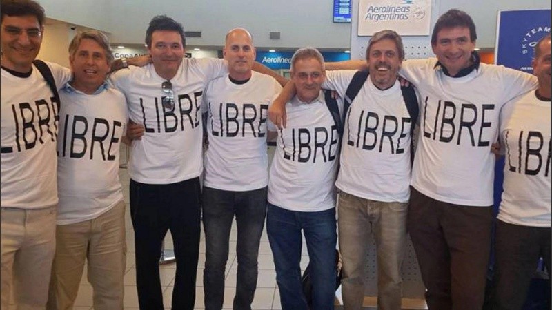 Ariel Erlij, Hernán Ferruchi, Alejandro Pagnucco, Hernán Mendoza y Diego Angelini murieron en el ataque, mientras que Ariel Benvenuto, Juan Pablo Trevisan, Iván Brajkovic y Martín Marro sobrevivieron.