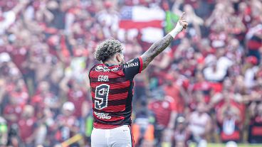 Gabigol le dio el título al Famengo y marcó un record personal de tres goles en tres finales de Libertadores.