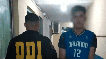 Al momento de su detención el joven se había teñido el pelo.