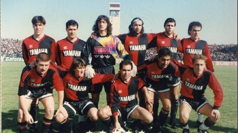 La base del equipo de Newell's que ganó el Torneo Clausura de 1992 con Bielsa como DT.