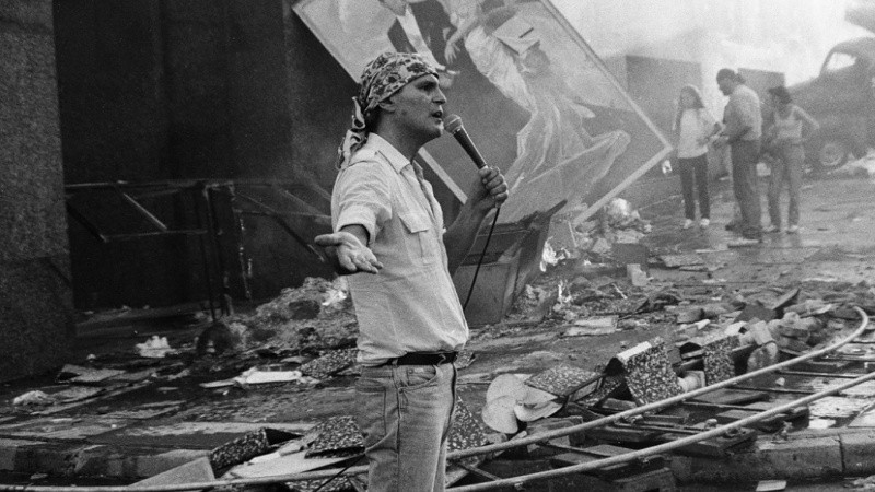 El director y actor argentino Loenardo Favio.