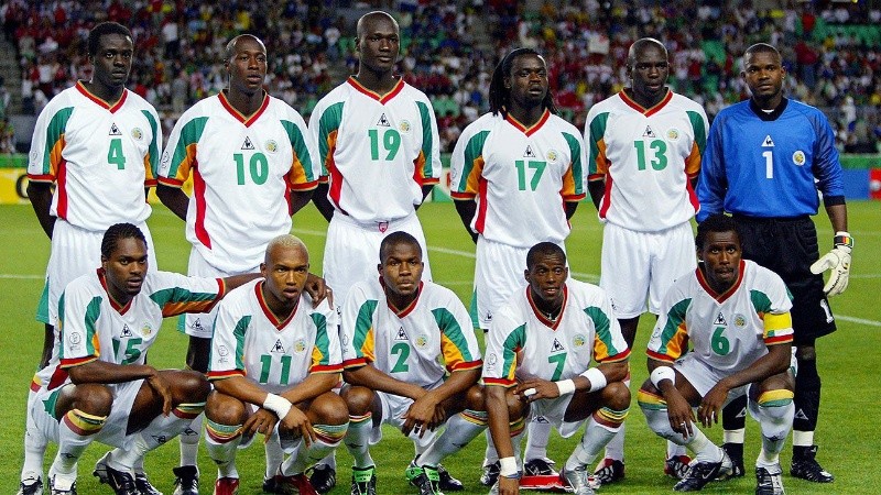 La selección de Senegal que se metió en cuartos de final en el Mundial 2002
