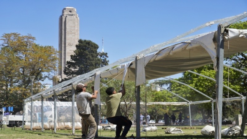 La ciudad se prepara para su fiesta más popular.