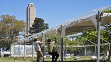La ciudad se prepara para su fiesta más popular.