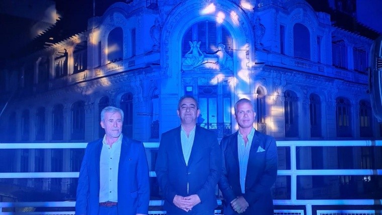 Ridolfi, Javkin y Nudemberg en el lanzamiento de la nueva La Favorita.