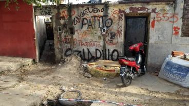 Dinamarca al 555 bis, uno de los aguantaderos de los Gorditos, según la Fiscalía.