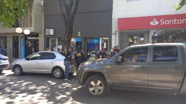 El captor fue interceptado por la PFA en pleno centro de Casilda.