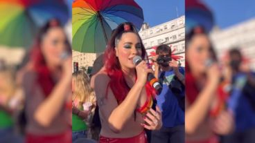 Lali Espósito en la 31 Macha del Orgullo