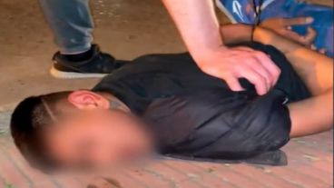 Uno de los delincuentes pudo escapar.