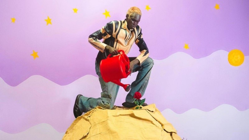 El personaje y su esencia fueron reinterpretados por el artista visual Prince Gyasi