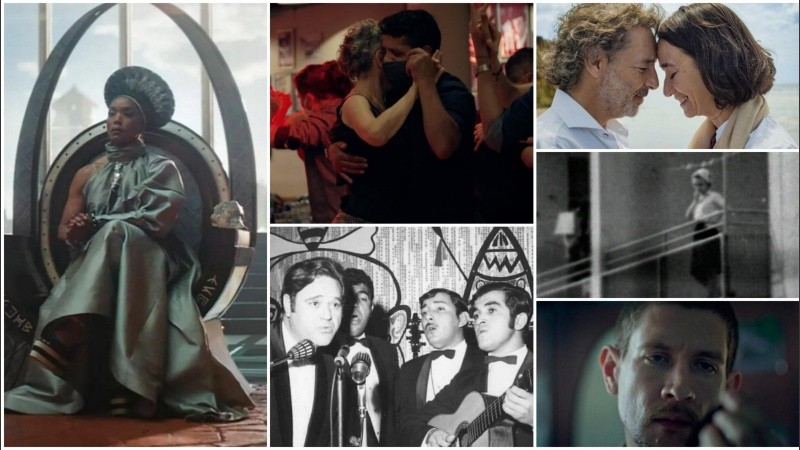 “Pantera negra 2: Wakanda por siempre”, “Únicos, la historia Los Trovadores del Norte”, “Cenizas al mar”, “Extranjero”, “Barrio modelo” y “Tres hermanos”.