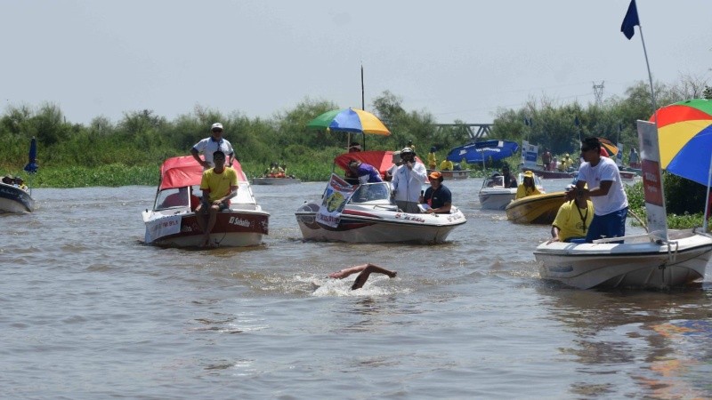 La Maratón Acuática Santa Fe-Coronda se llevará a cabo este domingo 13 de noviembre.