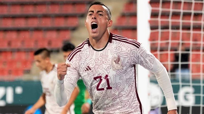 El argentino Rogelio Funes Mori se anotó en el abultado marcador.