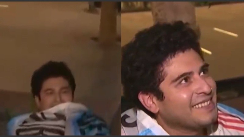 “Acá vos decís que sos argentino y te quieren mucho