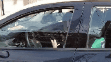 La imagen con la que el municipio justificó la infracción.