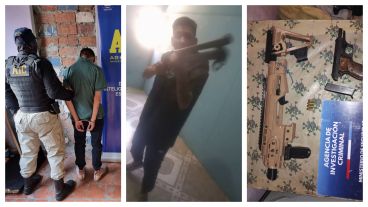 El sospechoso fue detenido el jueves, señalado por portar armas y otros delitos.