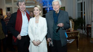 La primera dama lució durante el evento piezas especiales de diseño de indumentaria argentinas, realizadas por Daniela Sartori.