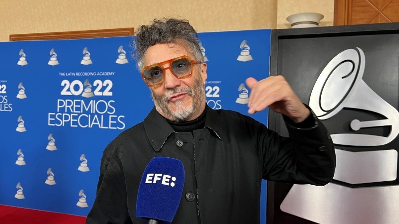 Fito, presente en el evento en Las Vegas.