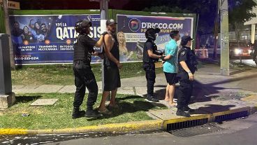 En la previa del recital de La Renga, el Municipio desplegó un fuerte operativo contra los trapitos.
