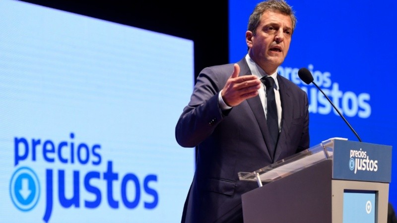 El ministro de Economía se refirió a la inflación.