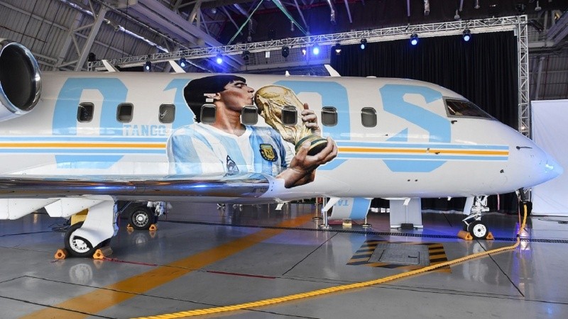 El museo itinerante con camisetas originales de Maradona ya está en Qatar.