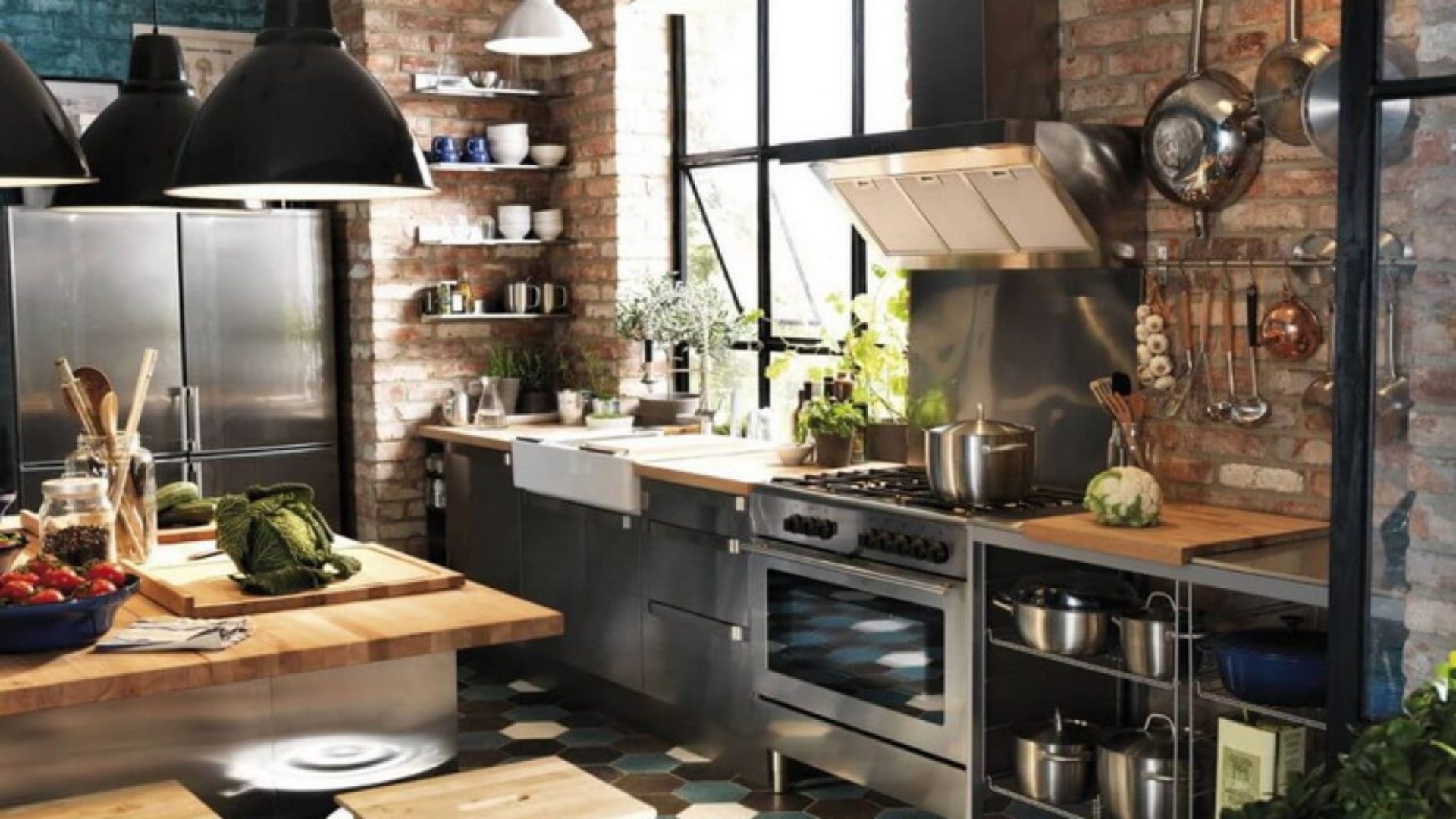 Cocina Estilo Industrial Vintage