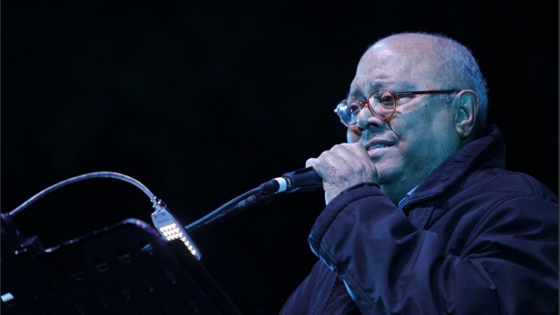 El cantautor Pablo Milanés.
