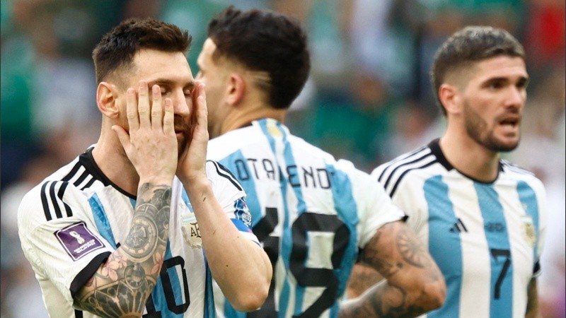 La decepción de Argentina en su debut
