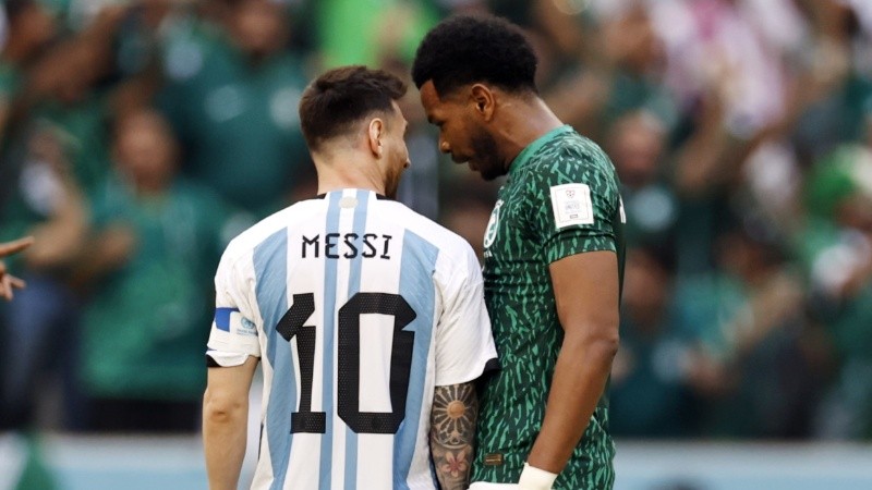 Arabia se le plantó a Argentina y dio el golpe