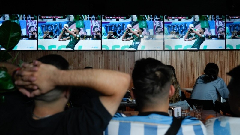 Las imágenes de la reacción de los hinchas en Rosario.