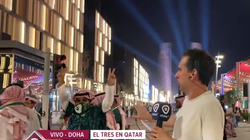 El cruce de Juanchi Funes contra los árabes que fueron a cargarlo