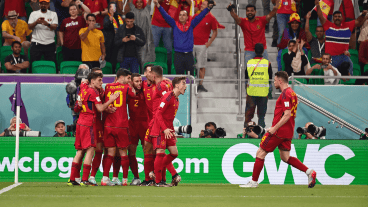 En 20 minutos, el conjunto español sacó una buena ventaja por goles de Olmo, Asensio y Ferran Torres, de penal