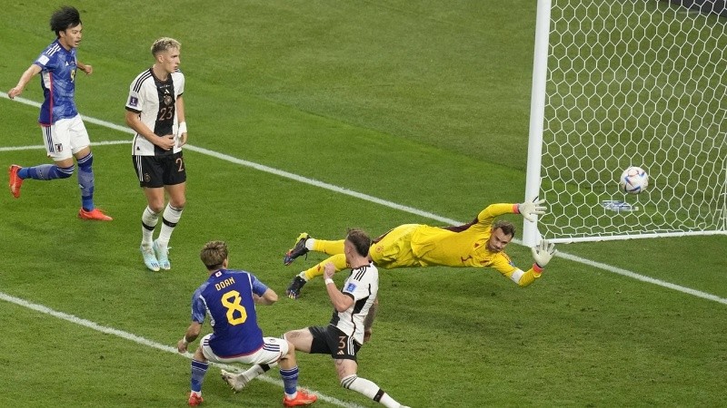 Japón marcó dos goles y se quedó con una histórica victoria frente a Alemania.