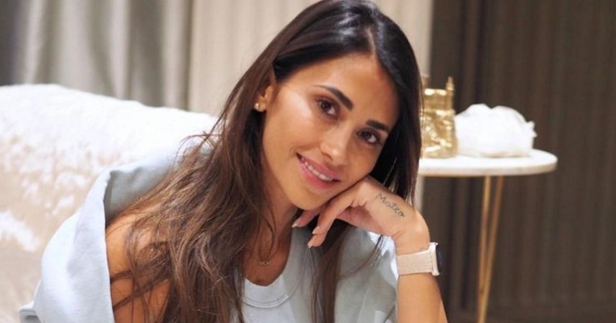 Antonela Roccuzzo paseó con sus hijos por Doha y se fotografió con fans ...