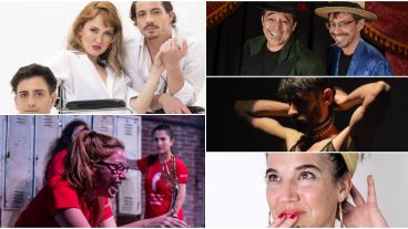 Las obras "Ginebra", "Proyecto Vestuarios", "La ronda del trovador", "Proyecto REC" y la actriz Natalia Carulias.