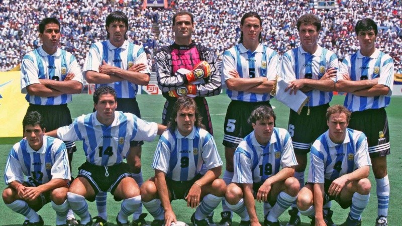 Chamot en la selección de EE.UU. 1994, ya sin Diego después del doping positivo