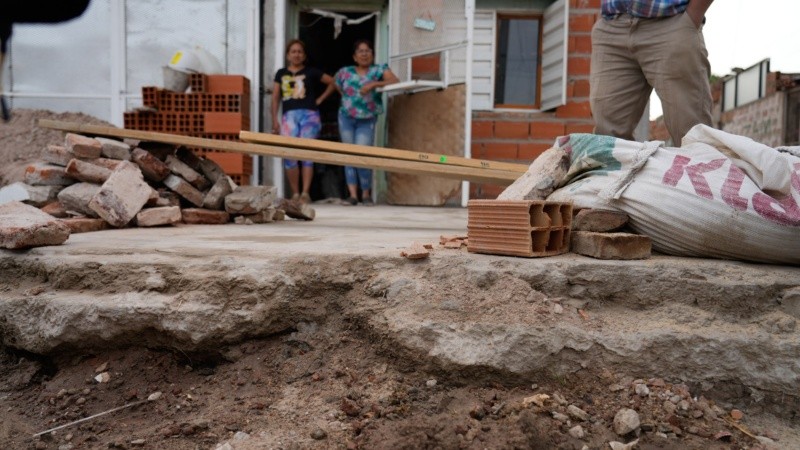 El piso de la casa ahora es la vereda pública en Valparaíso y pasaje Independencia.