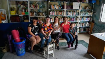 Se hacen talleres y actividades con chicos. El día que entró un balazo, hace un año, no había nadie.