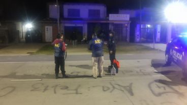 La vivienda tiroteada en septiembre, la misma que apareció en el Instagram del "Paisa".