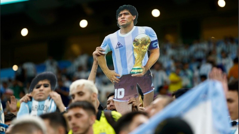 Todo el color y la pasión de los hinchas desde Qatar.