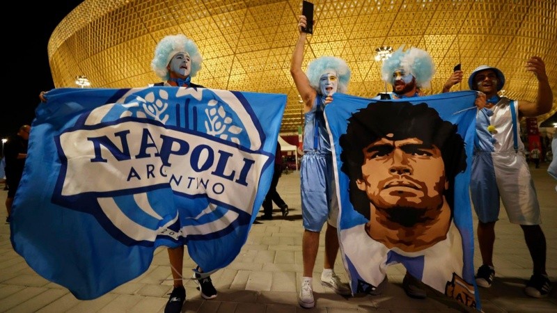 Todo el color y la pasión de los hinchas desde Qatar.