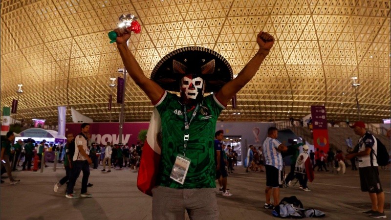 Todo el color y la pasión de los hinchas desde Qatar.
