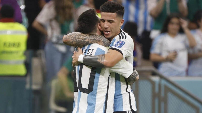 El ex futbolista de River entró en el segundo tiempo y le puso su firma a la victoria argentina.