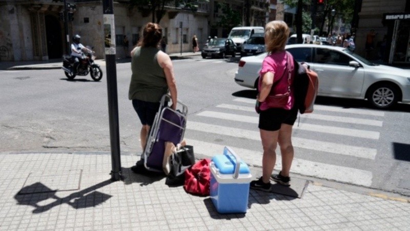 A las 16 y con 39,1 grados, Rosario fue la segunda ciudad más caliente de Argentina.