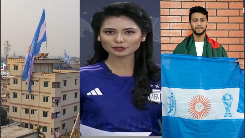 Capturas de algunos de los video viralizados.