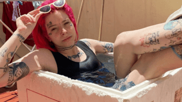 "Estamos llegando a cumplir otro de mis sueños, tener un aire acondicionado por primera vez".