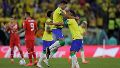 Brasil derrotó a Suiza con un golazo de Casemiro y ya está en los octavos de final de Qatar 2022