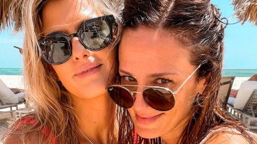 Las vacaciones de Paula Chaves y Mery del Cerro en Brasil.