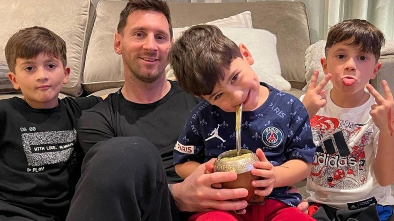 Las reacciones de Thiago y Mateo ante los resultados de la selección argentina. 