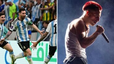 Para la celebración de sus goles, la selección Argentina eligió una canción del rapero Wos.